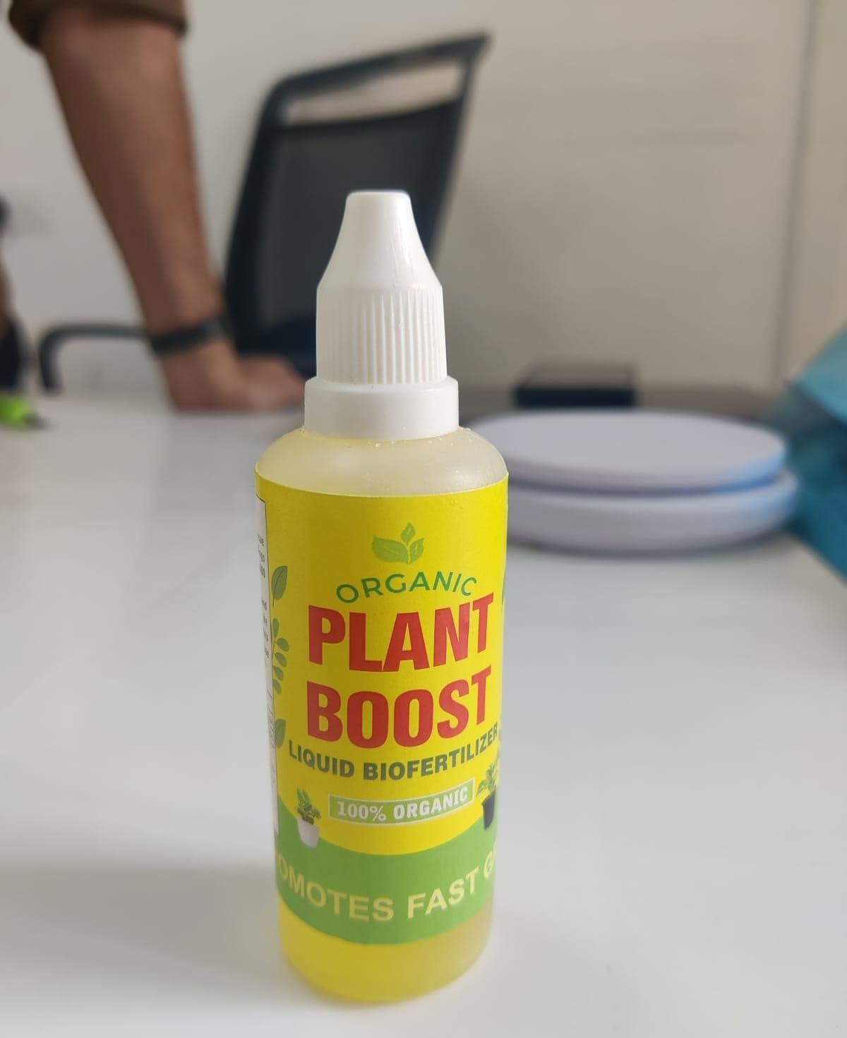 Plant Boost Liquid Biofertilizer for All Crops,Organic (Pack of 4)